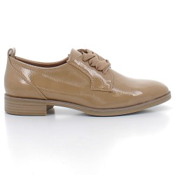 TAMARIS-chaussures derby habillées sur talons bas décrochés avec fermetures à lacets pour femme-23204