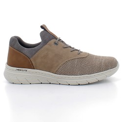 RIEKER-sneakers streetwear sur semelles sport jogging avec lacets élastiques pour homme-13150