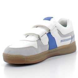 KICKERS-KALIDO-sneakers streetwear sur semelles plates sport avec fermetures à deux velcros pour enfant garçon