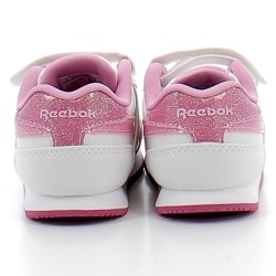 REEBOK-ROYAL CL JOG 3.0 1V-sneakers streetwear sur semelles sport jogging avec velcros et lacets élastiques pour bébé fille