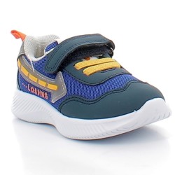 GARVALIN-sneakers streetwear multicolores à velcros et élastiques sur semelles sport jogging pour enfant garçon