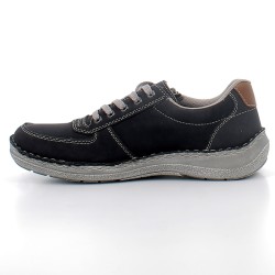 RIEKER-chaussures larges à lacets sur semelles sport confortables avec fermetures éclair pour homme-03030