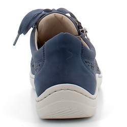 CAPRICE-chaussures de marche à lacets confortables sur semelles sport avec fermetures éclair pour femme-23554