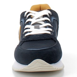 COLMAR-sneakers streetwear marines à lacets sur semelles sport jogging pour homme-TRAVIS PLUS COLOR 020