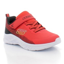 SKECHERS-sneakers running à velcros et lacets élastiques sur semelles sport pour enfant garçon-403924L MICROSPEC II ZOVRIX