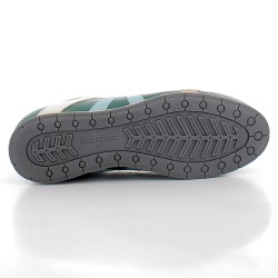 KAMO GUTSU-chaussures vertes à lacets sur semelles plates sport pour homme-TIFO 042