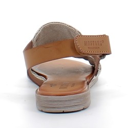 MUSTANG-sandales sur semelles plates avec fermetures à velcros pour femme-1388808