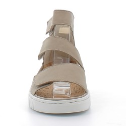 WALDLAUFER-sandales pour pieds sensibles sur semelles compensés sport avec fermetures à velcros pour femme-955801 HWILLOW
