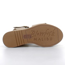 BLOWFISH-sandales à talons compensés corde avec fermetures à boucles pour femme-BF10560B SOLLY B