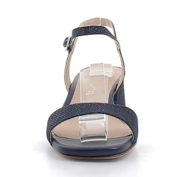 UNISA-sandales habillées sur talons bottiers larges avec fermetures à boucles pour femme-KIRK 24 EV