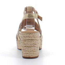 ALIWELL-sandales à talons bloc décrochés en jute avec fermetures à boucles pour femme-ERIKA